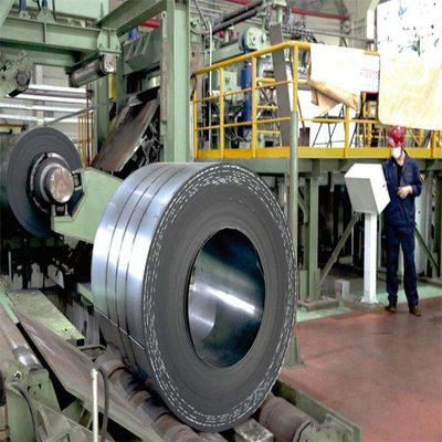 Q235 el tiro de la bobina del metal del carbono del EN 16Mn arruinó ferrocarriles del ms Sheet Roll For de 3m m