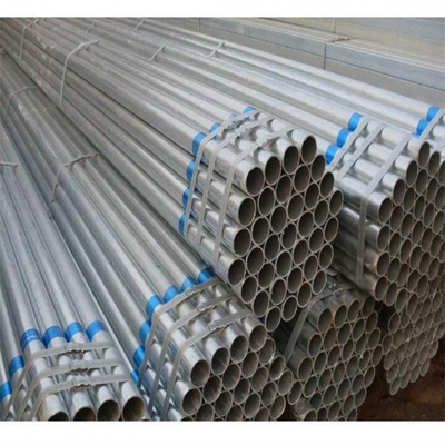 ASTM DX52D galvanizó la tubería de acero Z100 Sch10 3.05m m que emerge el plano brillante