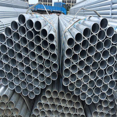 El GB que engrasaba DX53D Z100 75m m galvanizó el tubo galvanizado cinc del grueso de las tuberías de acero 5m m