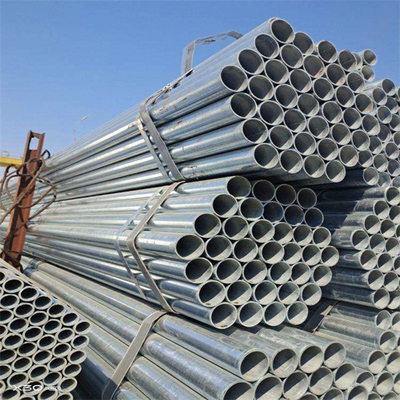 Fosfatar el tubo de acero galvanizado caliente del soldado enrollado en el ejército de las tuberías de acero DX51D Z100 del ms 89m m del estruendo