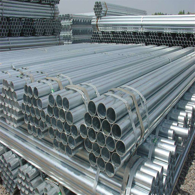 ASTM EN10142 60m m galvanizó las tuberías de acero del soldado enrollado en el ejército del grueso del tubo DC51D Z80 3m m