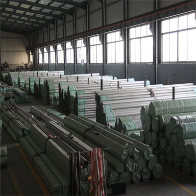 Tubo de acero laminado en caliente del tubo 76m m OD del grueso SS304 del EN AEO 5m m