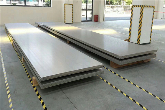 de acero inoxidable JIS304 de 8m m cubre los paneles de acero laminados en caliente del color natural