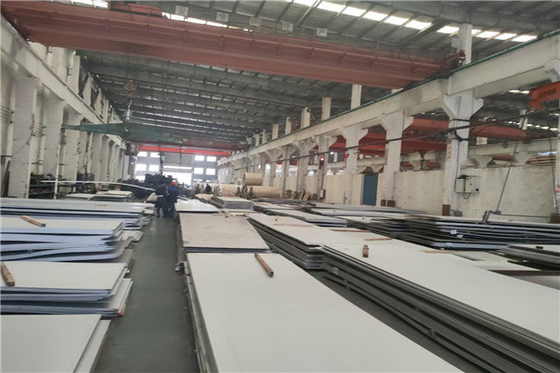 de acero inoxidable JIS304 de 8m m cubre los paneles de acero laminados en caliente del color natural