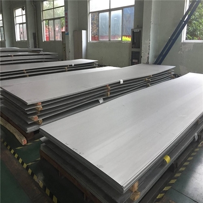 JIS SUS 304 Hojas de acero inoxidable Placas de acero laminado en caliente de superficie 6m No 1
