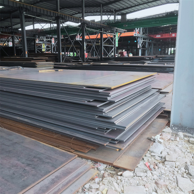 Ms Steel Plate de la hoja 16Mn Decoiling de la placa de acero de carbono del grueso de EN10219 API 5L 45m m