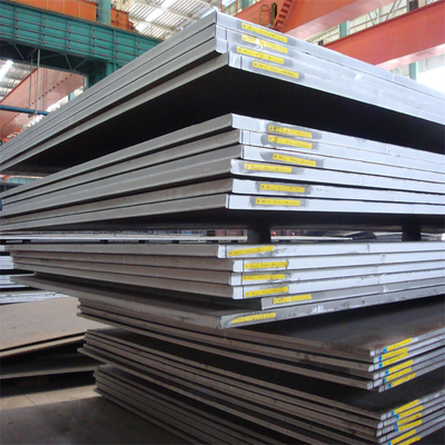Ms Steel Plate de la hoja 16Mn Decoiling de la placa de acero de carbono del grueso de EN10219 API 5L 45m m