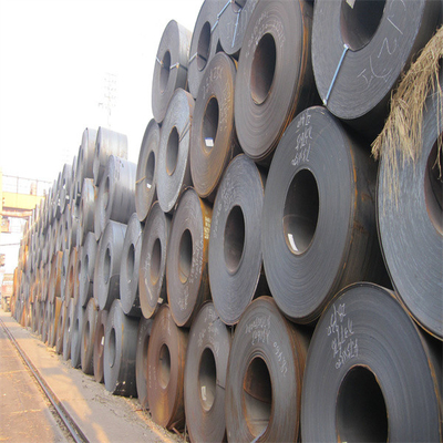Ms Sheet Coil de la bobina ASTM A53 de la chapa del carbono de la capa 0.7m m de Q345b ISO9001