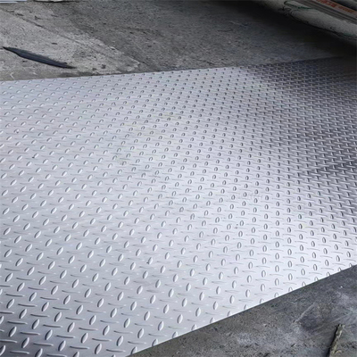 SUS 2B Superficie 304 de acero inoxidable hojas placas Antísquido 1,5 mm placa de acero en relieve