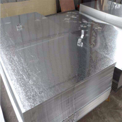 El acero galvanizado sumergido caliente de ASTM Chromated cubre la placa de acero galvanizada SGHC 3m m