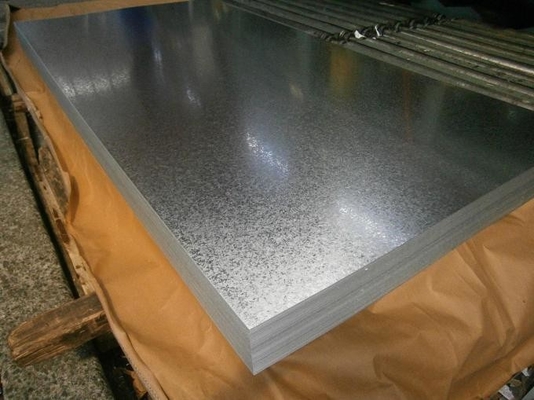Z80 5m m que la inmersión caliente galvanizó uso de la industria de la hoja de acero cubren con cinc ASTM DC51D