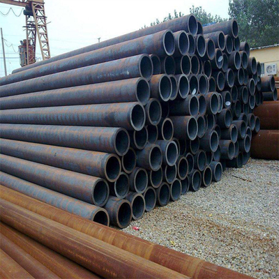 ST37.4 159m m trabajó a máquina el EN inconsútil inconsútil del tubo de gas de las tuberías de acero DIN2391 de 12m m