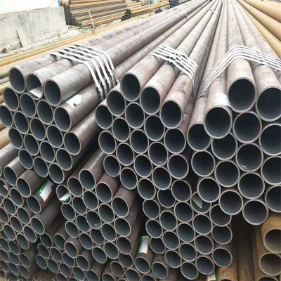 Tubo de acero JIS del envase AISI 4140 de la química del tubo sin soldadura de la oscuridad 89m m de S45C