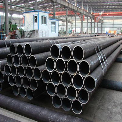 Tubo de acero inconsútil grueso inconsútil de las tuberías de acero Q345B 76m m OD 8m m de ASME Q345B