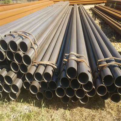 Tubo de acero inconsútil grueso inconsútil de las tuberías de acero Q345B 76m m OD 8m m de ASME Q345B