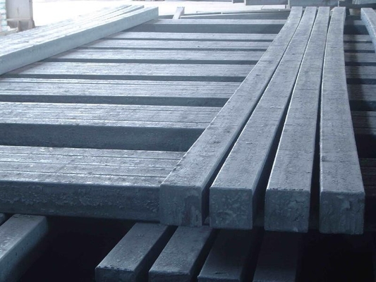 Color de acero de soldadura del negro de la longitud de la barra de cuadrado de carbono de Q355B 16m m OD los 6m