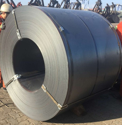 Anchura de acero laminada en caliente del grueso el 1.5m de las bobinas Q345b 12m m de carbono del EN