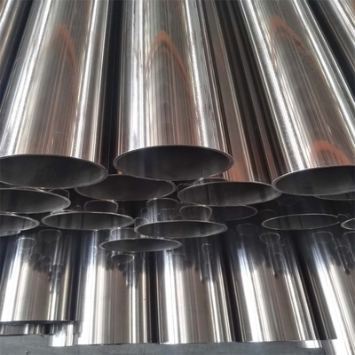 Longitud de acero inoxidable del PESO los 6m del tubo 33.4m m OD 3.38m m del tubo sin soldadura del SUS 316L