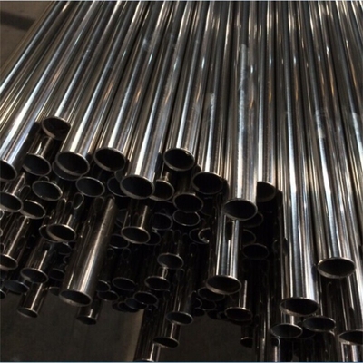 Longitud de acero inoxidable del PESO los 6m del tubo 33.4m m OD 3.38m m del tubo sin soldadura del SUS 316L