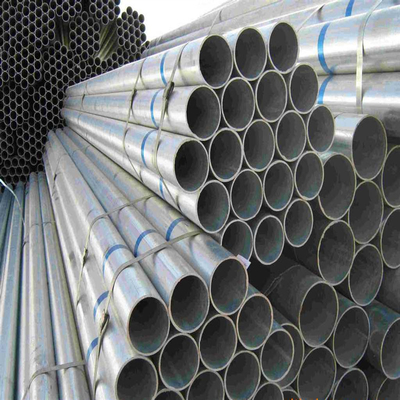 Tubo galvanizado OD de la hoja del soldado enrollado en el ejército de las tuberías de acero DC51D Z100 3m m de ASTM 89m m