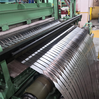 304 el estándar de acero inoxidable de la correa ASME de las tiras del espejo laminó 8K el grueso superficial de la anchura 1.2m m de la bobina 650m m