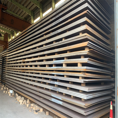 El acero suave de carbono 20# cubre uso laminado en caliente de la construcción de 1500*3000m m 22m m