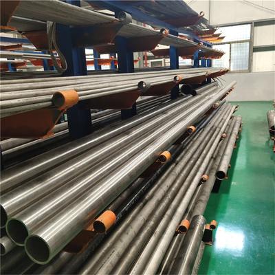Los tubos de acero inoxidables y las colocaciones de los tubos de la rayita 316 ASTM 6-32m m OD modificaron 6 metros para requisitos particulares