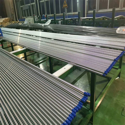 Los tubos de acero inoxidables y las colocaciones de los tubos de la rayita 316 ASTM 6-32m m OD modificaron 6 metros para requisitos particulares