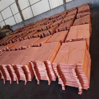C12200 C22000 Hojas de cátodo de cobre 1,5 mm 2 mm espesor Tamaño personalizado