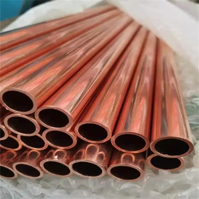 C11000 Tubo de cobre 89 mm Od 3 mm espesor 6 metros de longitud