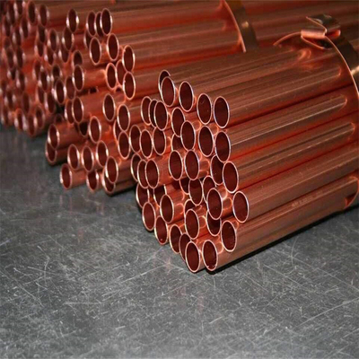 Tubo de cobre T2 sin costura 26 mm OD longitud personalizada 4 mm de espesor