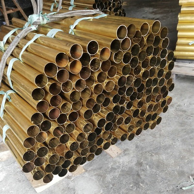 H59 42 mm Od Tubo de tubo de cobre espesor 3 mm ASTM GB estándar