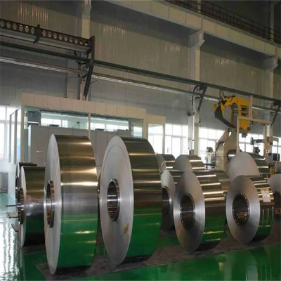 410 bobinas de acero inoxidable ASTM Stanbdard China Fábrica de bobinas de inoxidable tiras 0,7 mm 0,8 mm 0,9 mm espesor 1200 mm ancho