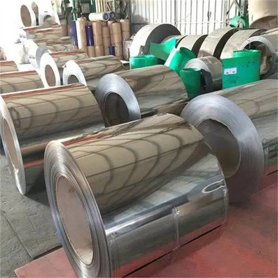 bobinas de acero inoxidable 201 China SS bandas bobinas 201 J1 J2 J3 GB estándar 3mm 4mm espesor 1250mm ancho