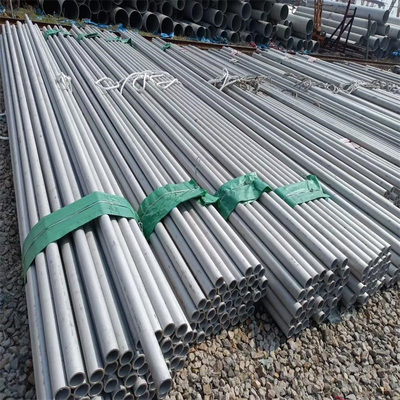 304 tubos de acero inoxidable SS tubos de soldadura sin costura con acabado 2B 8K BA