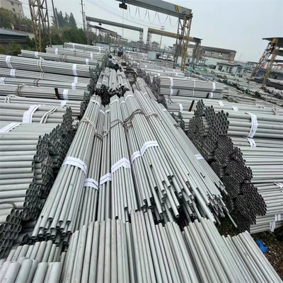 longitud 6m tuberías de acero inoxidable SS tubo tratamiento térmico recocido