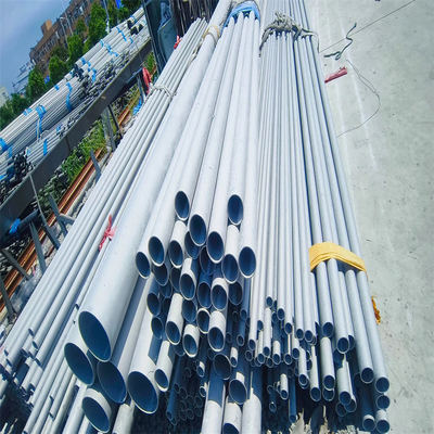 longitud 6m tuberías de acero inoxidable SS tubo tratamiento térmico recocido