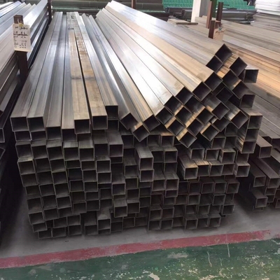 ASMT 201 Superficie laminada en frío Decoración sin costuras Tubos de acero inoxidable de 2,7 mm de espesor DN 25 Decoración de escaleras de acero inoxidable
