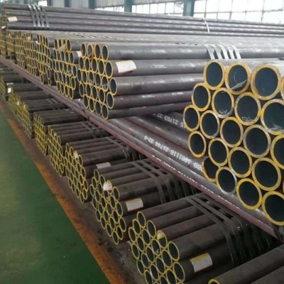 SA516Gr65 Tubo de acero al carbono sin costura de aleación de laminado en frío con tubo de gas de tapa de tamaño personalizado ASTM