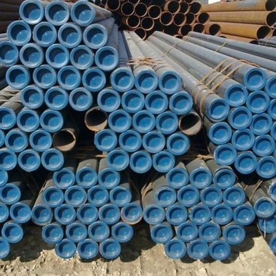 ASTM EN JIS laminado en caliente de uso generalizado tuberías de acero al carbono sin costura con tapa de tamaño personalizado fabricación de automóviles