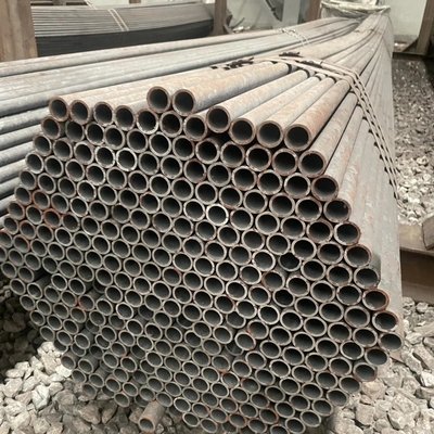JIS SS400 Estándar de acero al carbono laminado en frío Tubos sin costuras Tubo de acero suave 0,75 mm espesor 23 mm OD EN