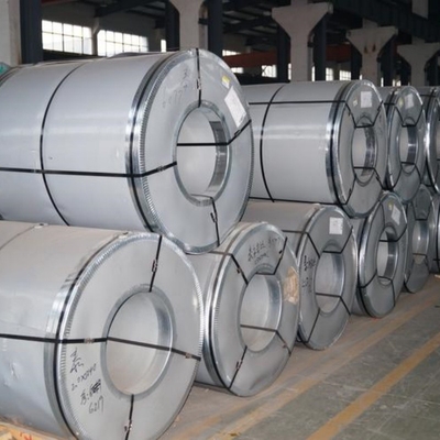 SUS304 bobinas de acero inoxidable 2B pulido 0,8 mm de espesor 1279 mm de ancho Certificado JIS disponible