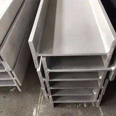 304 acero inoxidable acero estructural H vigas laminadas en frío 100*50*5*7mm para sala de producción industrial