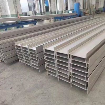 304L Acero inoxidable Acero estructural H viga 2B Superficie 125*60*6*8mm Para la construcción
