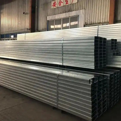 304 10# Secciones estructurales de acero inoxidable laminadas en frío 5.3x48x100 canal de agua