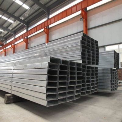316 12# Secciones estructurales de acero inoxidable U Beam laminado en frío 5.5x53x120