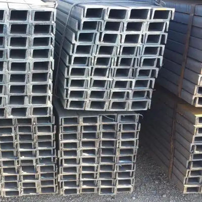 304 10# Secciones estructurales de acero inoxidable laminadas en frío 5.3x48x100 canal de agua