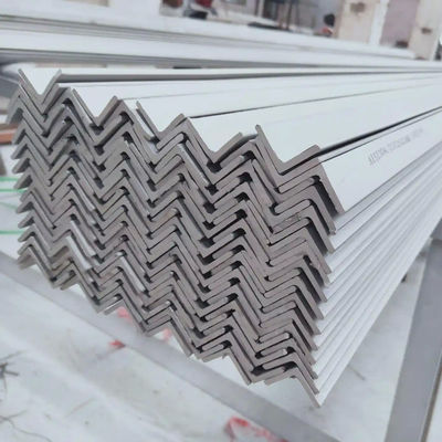 Barras de ángulo de acero inoxidable de 50*6mm 316L laminadas en caliente para edificios industriales