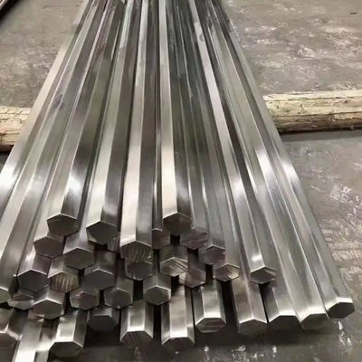 Barras redondas cuadradas planas hexagonales Estructuras de acero inoxidable ASTM Superficie brillante 2B