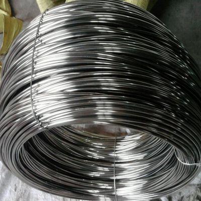 Bobina de alambre de acero inoxidable de 1 mm-15 mm de diámetro 201/304/410/420/430/316/321/904/2205/2507 Grado Alta resistencia a la tracción